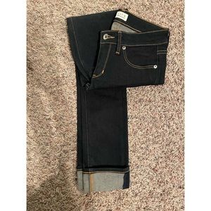 Copin mid-low rise jeans, Sz 25